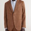 Paulo Linen and Virgin Wool-Blend Suit Jacket - FR