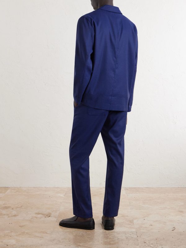 Lima Linen and Wool-Blend Suit Jacket - BK