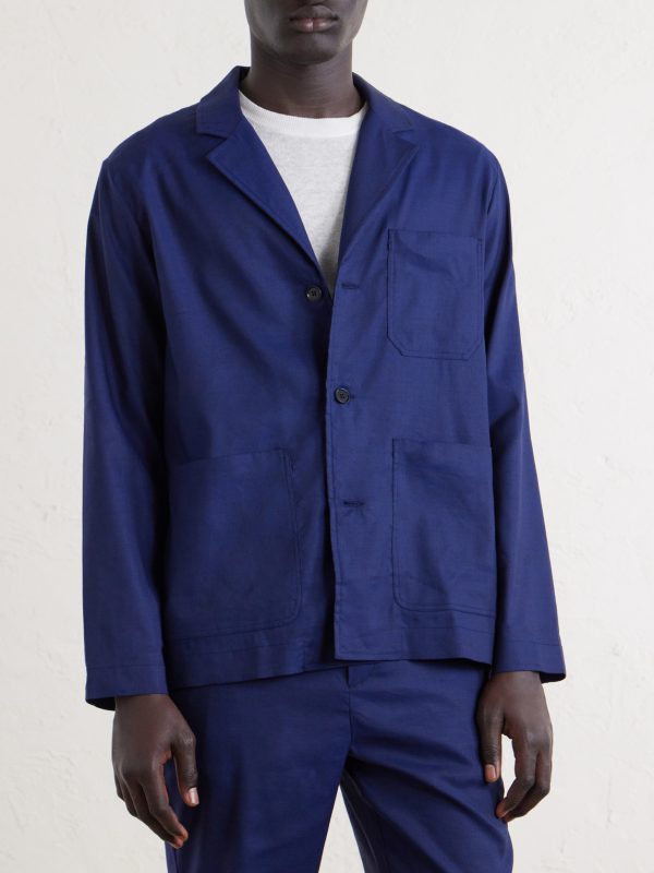 Lima Linen and Wool-Blend Suit Jacket - FR