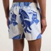 Rio Straight-Leg Mid-Length Printed Recycled Swim Shorts - BK Rio Straight-Leg Mid-Length Printed Recycled Swim Shorts - BK