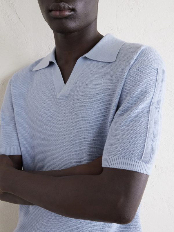 Rino Knitted Cotton Polo Shirt - CU Rino Knitted Cotton Polo Shirt - CU
