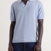 Rino Knitted Cotton Polo Shirt - FR Rino Knitted Cotton Polo Shirt - FR
