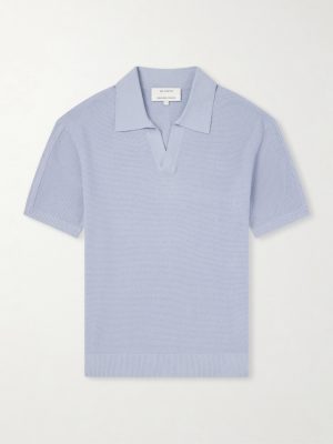 Rino Knitted Cotton Polo Shirt