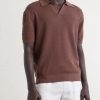 Rino Knitted Cotton Polo Shirt - FR