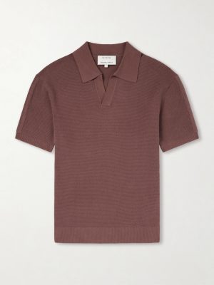 Rino Knitted Cotton Polo Shirt