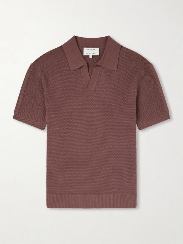 Rino Knitted Cotton Polo Shirt