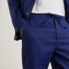Straight-Leg Cotton Suit Trousers - CU