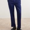Straight-Leg Cotton Suit Trousers - FR