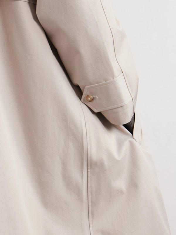 Grandad Giant Mac Cotton Coat - E1