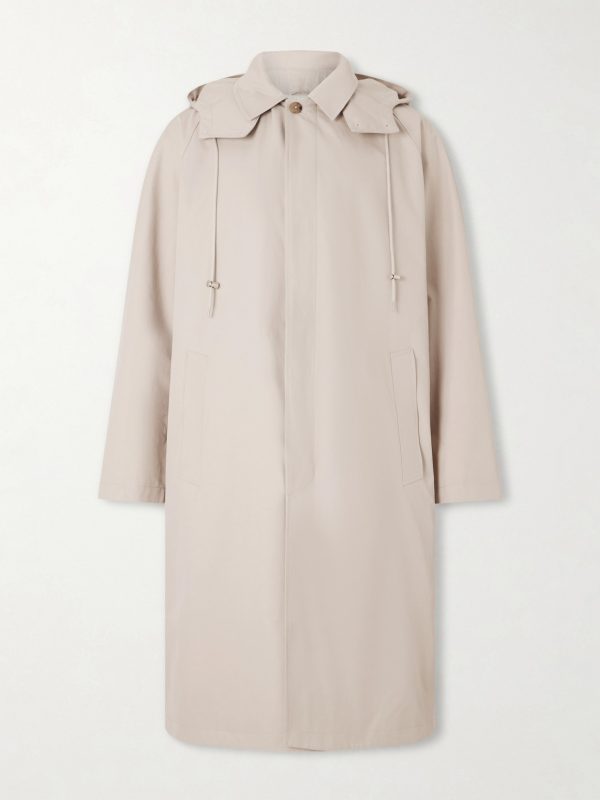 Grandad Giant Mac Cotton Coat