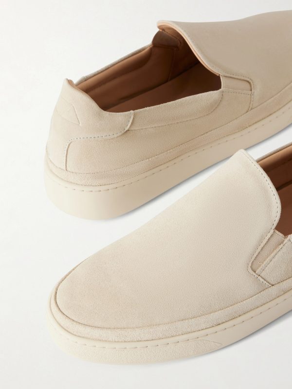 Suede Slip-On Sneakers - CU