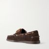 Portland Artisan Suede Boat Shoes - BK Portland Artisan Suede Boat Shoes - BK