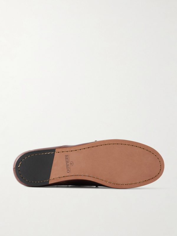 Owen Full-Grain Leather Boat Shoes - E1