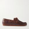 Owen Full-Grain Leather Boat Shoes