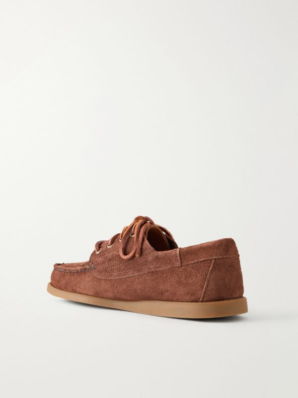 Askook Suede Boat Shoes - BK Askook Suede Boat Shoes - BK