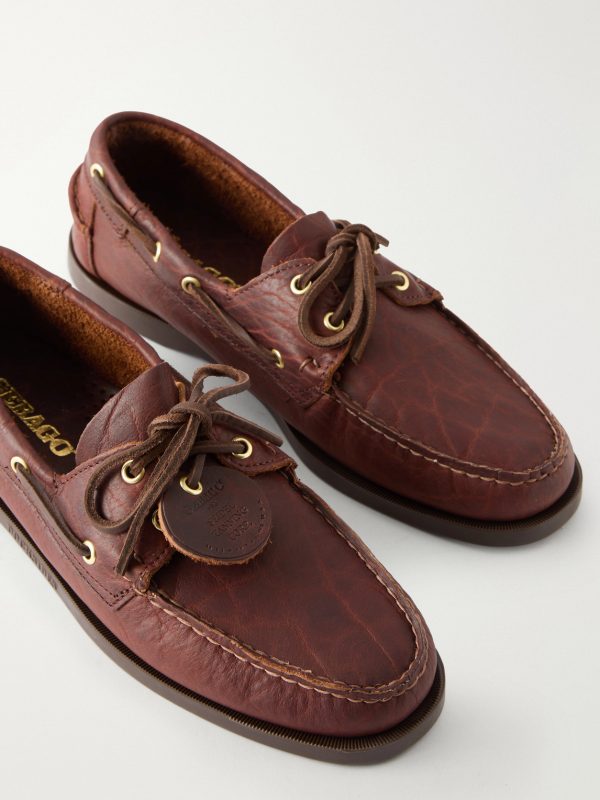 Portland Momoth Full-Grained Leather Boat Shoes - CU Portland Momoth Full-Grained Leather Boat Shoes - CU