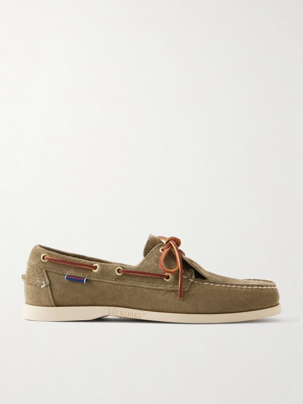 Portland Artisan Suede Boat Shoes