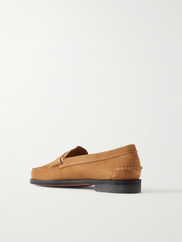 Classic Dan Suede Penny Loafers - BK Classic Dan Suede Penny Loafers - BK