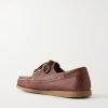 Askook Momoth Full-Grained Leather Boat Shoes - BK