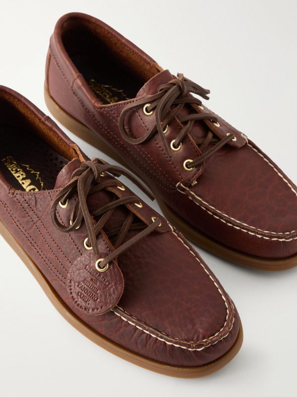 Askook Momoth Full-Grained Leather Boat Shoes - CU