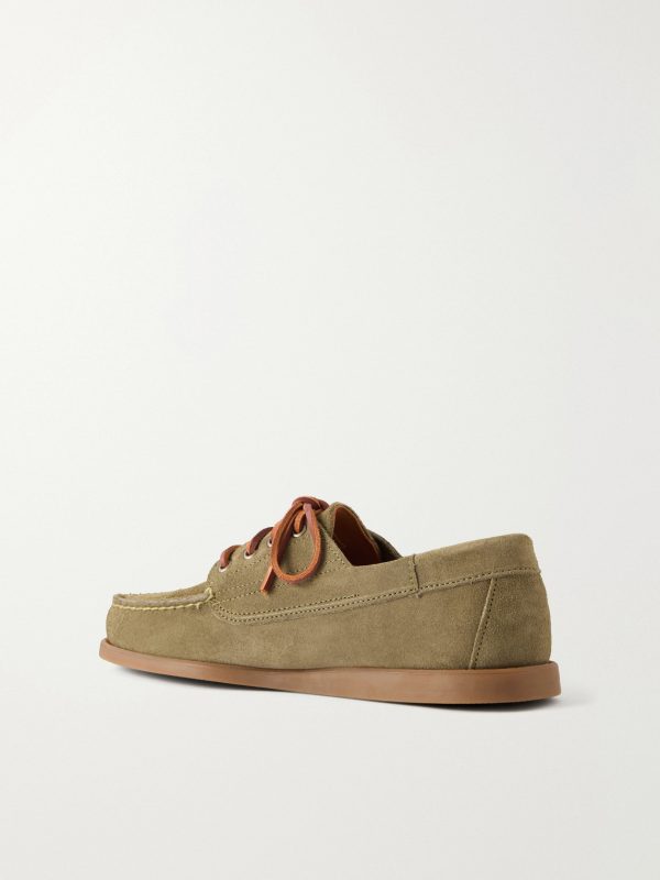 Askook Suede Boat Shoes - BK Askook Suede Boat Shoes - BK