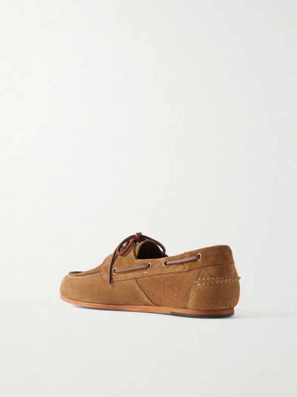Owen Suede Boat Shoes - BK Owen Suede Boat Shoes - BK