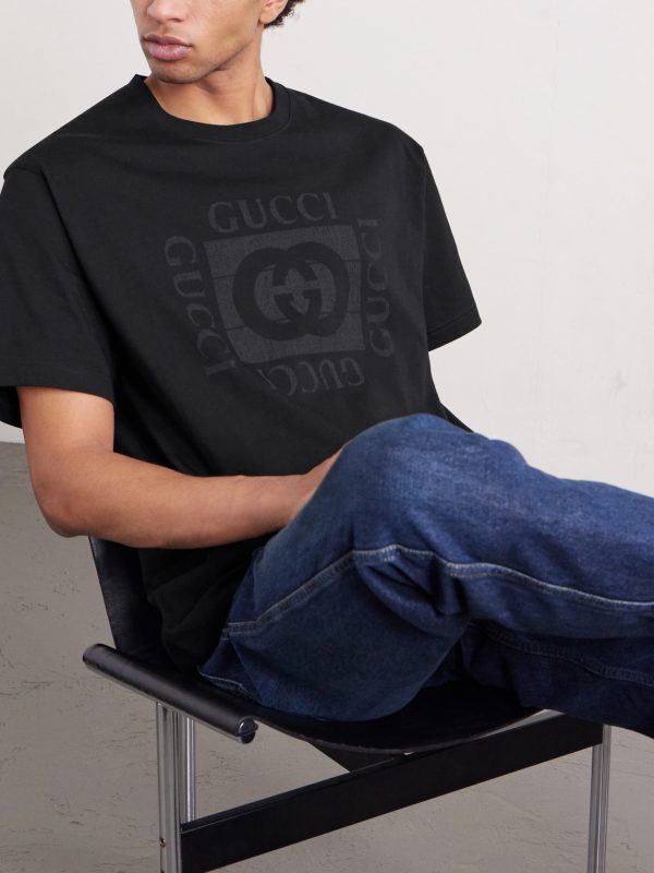 Logo-Print Cotton-Jersey T-Shirt - CU Logo-Print Cotton-Jersey T-Shirt - CU