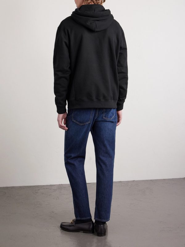 Logo-Print Cotton-Jersey Hoodie - BK