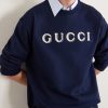 Logo-Embroidered Cotton-Jersey Sweatshirt - CU