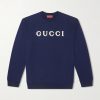 Logo-Embroidered Cotton-Jersey Sweatshirt