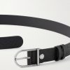 3cm Reversible Logo-Debossed Leather Belt - CU