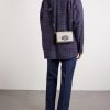Horsebit 1955 Mini Leather-Trimmed Monogrammed Coated-Canvas Messenger Bag - E3 Horsebit 1955 Mini Leather-Trimmed Monogrammed Coated-Canvas Messenger Bag - E3