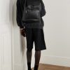 Arabella Logo-Debossed Leather Backpack - OU