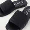 Logo-Jacquard Woven Slides - CU Logo-Jacquard Woven Slides - CU