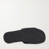 Logo-Jacquard Woven Slides - E1 Logo-Jacquard Woven Slides - E1