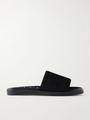 Logo-Jacquard Woven Slides Logo-Jacquard Woven Slides