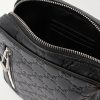 Arabella Logo-Debossed Leather Messenger Bag - E1