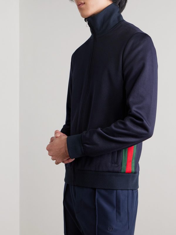 Striped Jersey Track Jacket - FR