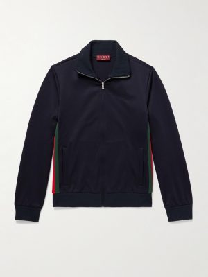 Striped Jersey Track Jacket Striped Jersey Track Jacket