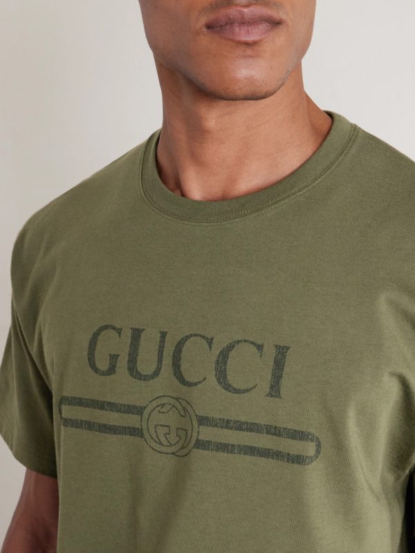 Logo-Print Cotton T-Shirt - CU