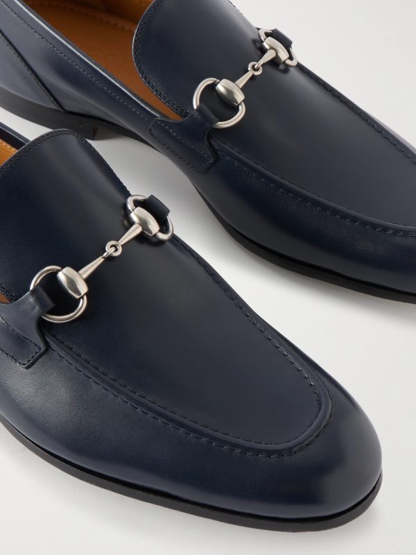 Jordaan Horsebit-Embellished Leather Loafers - CU Jordaan Horsebit-Embellished Leather Loafers - CU