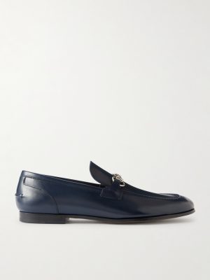 Jordaan Horsebit-Embellished Leather Loafers Jordaan Horsebit-Embellished Leather Loafers