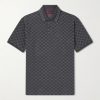 Logo-Jacquard Cotton-Piqué Polo Shirt Logo-Jacquard Cotton-Piqué Polo Shirt