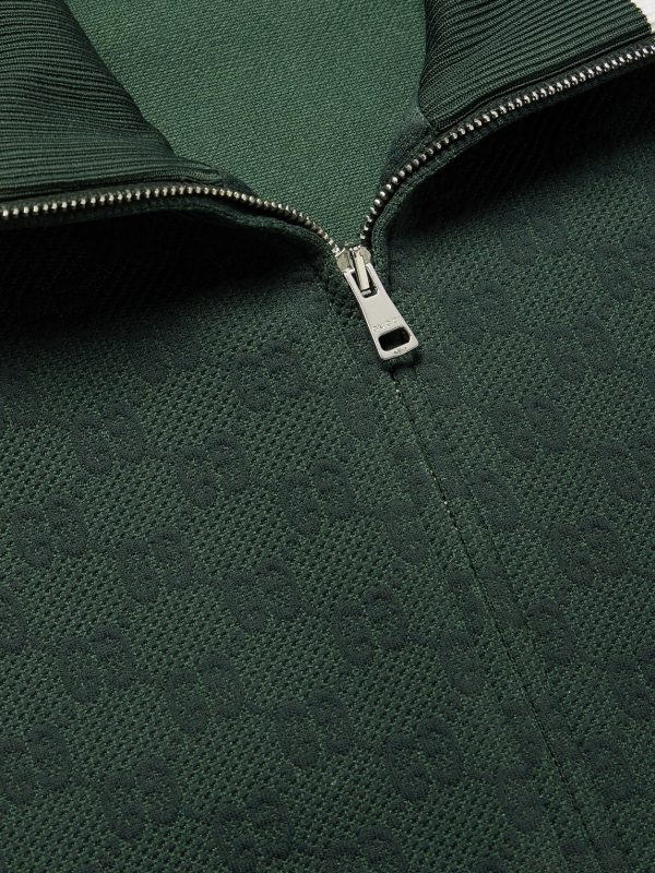 Logo-Jacquard Tech-Jersey Track Jacket - CU Logo-Jacquard Tech-Jersey Track Jacket - CU