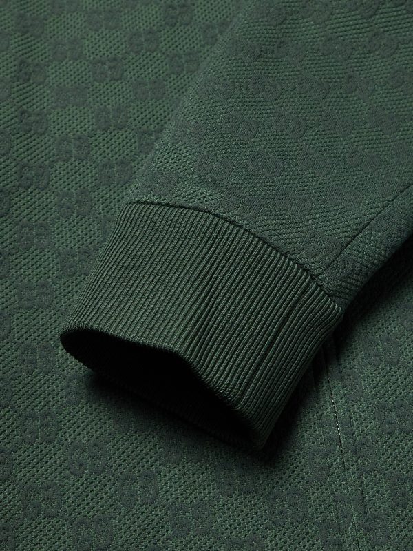 Logo-Jacquard Tech-Jersey Track Jacket - E1 Logo-Jacquard Tech-Jersey Track Jacket - E1