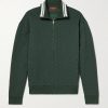 Logo-Jacquard Tech-Jersey Track Jacket Logo-Jacquard Tech-Jersey Track Jacket