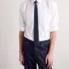 7cm Logo-Jacquard Cotton and Silk-Blend Tie - CU 7cm Logo-Jacquard Cotton and Silk-Blend Tie - CU