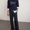 Logo-Intarsia Wool Sweater - OU