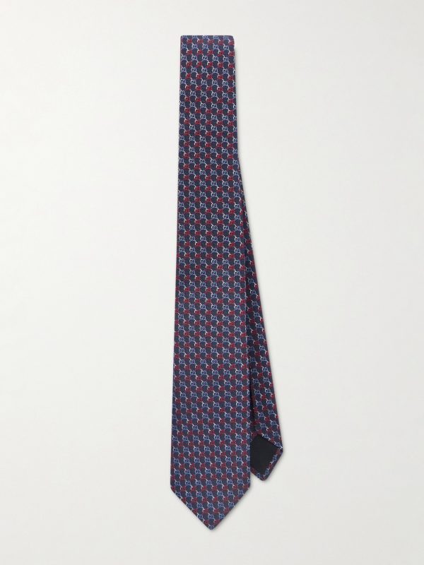 7.5cm GG Silk-Jacquard Tie