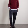 Straight-Leg Striped Jersey Sweatpants - OU Straight-Leg Striped Jersey Sweatpants - OU
